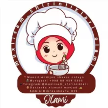 💎Muxlisam_shirinliklar_olami💎